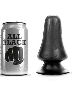 ALL BLACK ANAL PLUG 12 CM