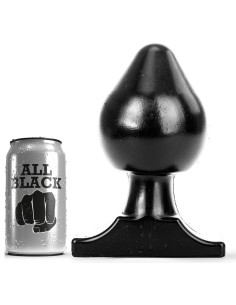 ALL BLACK ANAL PLUG 19 CM