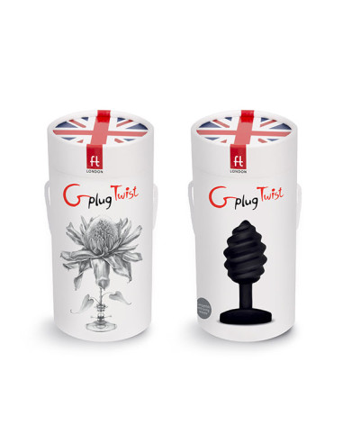 G VIBE GPLUG TWIST CON VIBRACION NEGRO