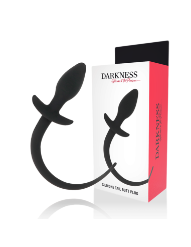 DARKNESS PLUG ANAL 28 CM SILICONA NEGRO
