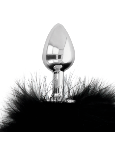 DARKNESS EXTRA BUTTPLUG ANAL CON COLA NEGRO 7 CM