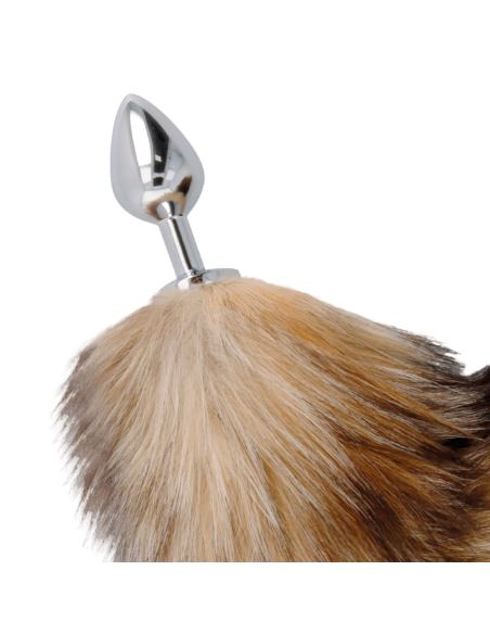 DARKNESS TAIL BUTT PLUG SILVER DARKNESS TAIL BUTT PLUG SILVER