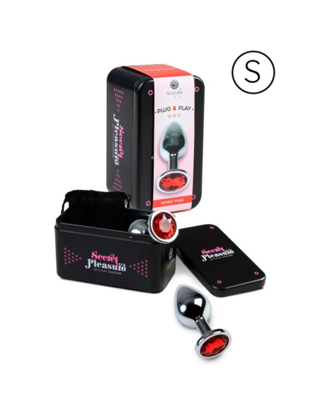 SECRETPLAY ANAL PLUG ROJO S SECRETPLAY ANAL PLUG ROJO S