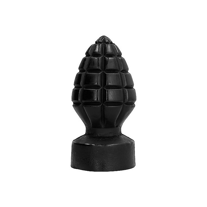 ALL BLACK PLUG ANAL 14 CM