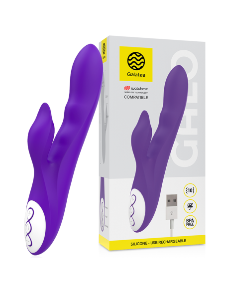 GALATEA GALO VIBRADOR LILA COMPATIBLE CON WATCHME WIRELESS TECHNOLOGY