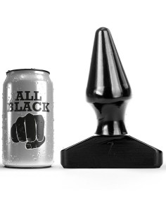 ALL BLACK PLUG ANAL 16 CM