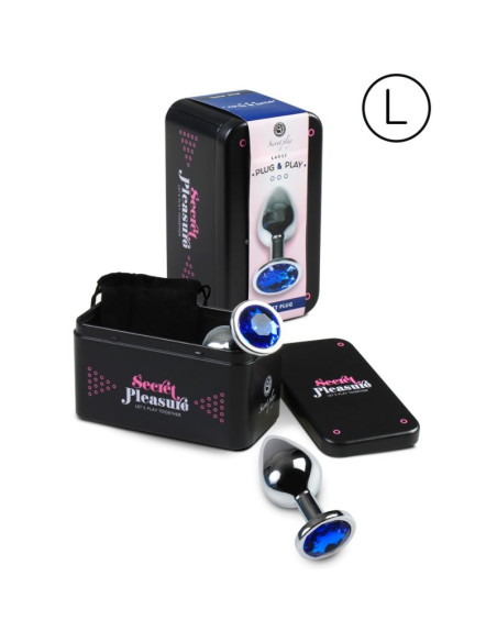 SECRETPLAY PLUG ANAL AZUL L SECRETPLAY PLUG ANAL AZUL L