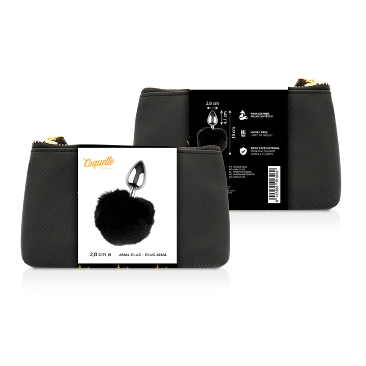 COQUETTE CHIC DESIRE PLUG ANAL DE METAL TALLA L 28 x 41 CM