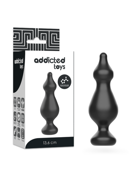 ADDICTED TOYS ANAL SEXUAL PLUG 136 CM NEGRO ADDICTED TOYS ANAL SEXUAL PLUG 136 CM NEGRO