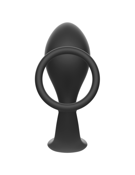 ADDICTED TOYS PLUG ANAL CON ANILLO SILICONA NEGRO ADDICTED TOYS PLUG ANAL CON ANILLO SILICONA NEGRO