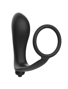ADDICTED TOYS PLUG ANAL VIBRADOR CON ANILLO PENE 2