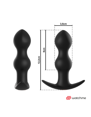 ANBIGUO WATCHME CONTROL REMOTO PLUG VIBRADOR ANAL TIBERIO