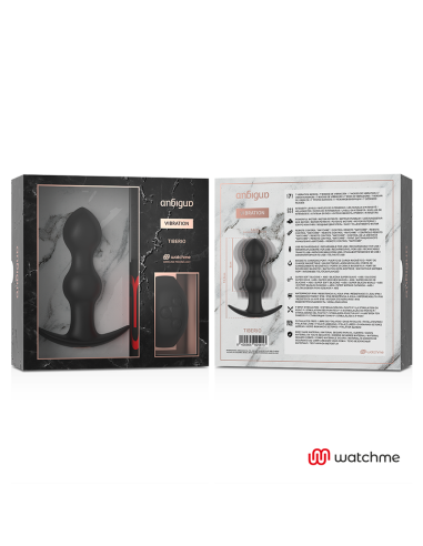 ANBIGUO WATCHME CONTROL REMOTO PLUG VIBRADOR ANAL TIBERIO