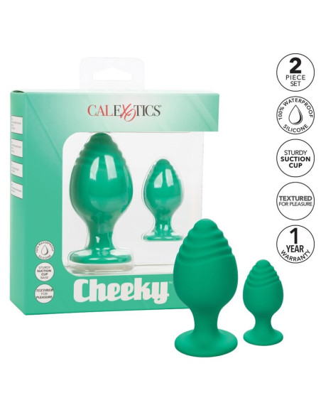 CALEXOTICS CHEEKY PLUGS ANALES VERDE