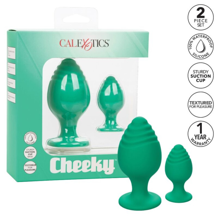CALEXOTICS CHEEKY PLUGS ANALES VERDE
