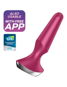 SATISFYER PLUG ILICIOUS 2 PLUG VIBRADOR BERRY
