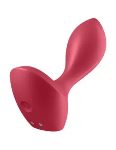 SATISFYER BACKDOOR LOVER PLUG ANAL VIBRADOR ROJO