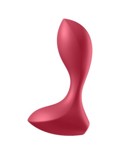 SATISFYER BACKDOOR LOVER PLUG ANAL VIBRADOR ROJO 2
