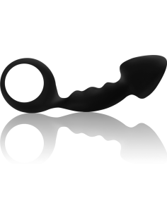 OHMAMA PLUG ANAL ACANALADO CON ANILLA 2