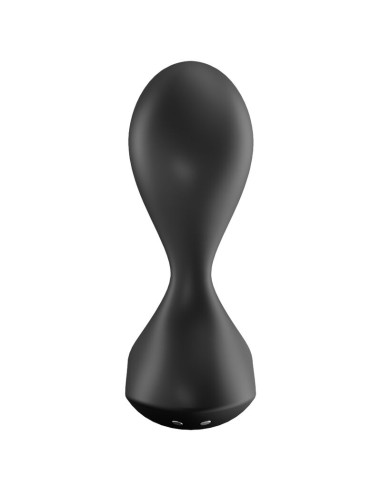 SATISFYER SWEET SEAL PLUG VIBRADOR APP NEGRO