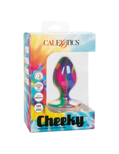 CALEXOTICS CHEEKY MEDIUM TIE DYE PLUG ANAL