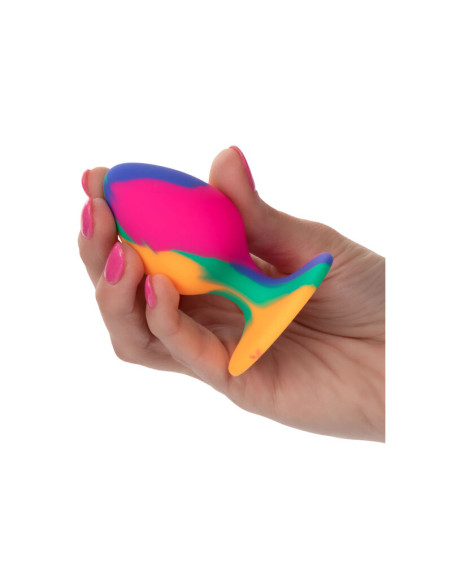 CALEXOTICS CHEEKY MEDIUM TIE DYE PLUG ANAL CALEXOTICS CHEEKY MEDIUM TIE DYE PLUG ANAL