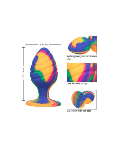 CALEXOTICS CHEEKY LARGUE SWIRL PLUG ANAL