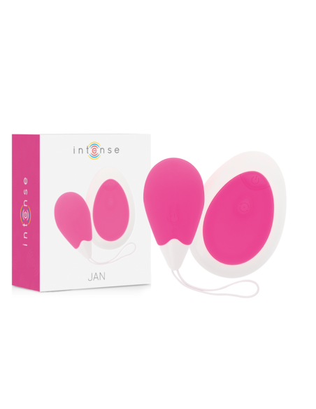 INTENSE JAN HUEVO VIBRADOR CONTROL REMOTO ROSA