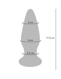 TOYJOY THE SHINING PLUG CRISTAL VIBRADOR 2
