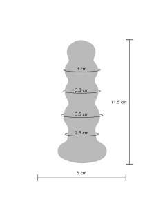 TOYJOY BUTTOCKS THE RADIANT GLASS BUTTPLUG 2