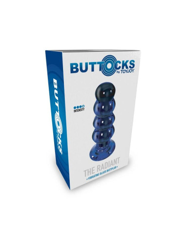 TOYJOY BUTTOCKS THE RADIANT GLASS BUTTPLUG