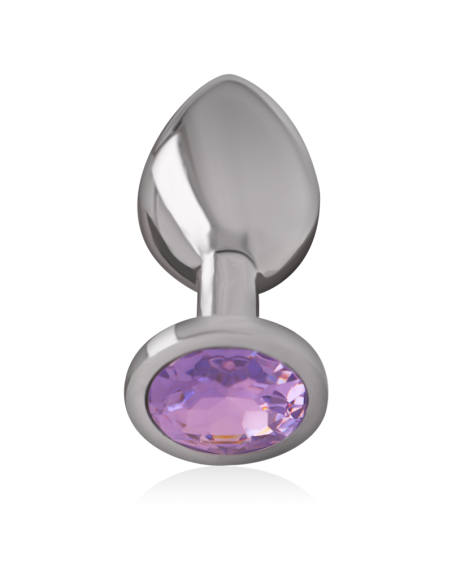 INTENSE PLUG ANAL METAL ALUMINIO CON CRISTAL VIOLETA TALLA L INTENSE PLUG ANAL METAL ALUMINIO CON CRISTAL VIOLETA TALLA L