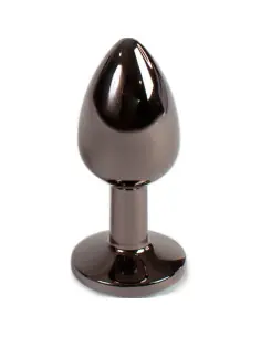 SECRETPLAY GUNMETAL BUTT PLUG TALLA S 7 CM