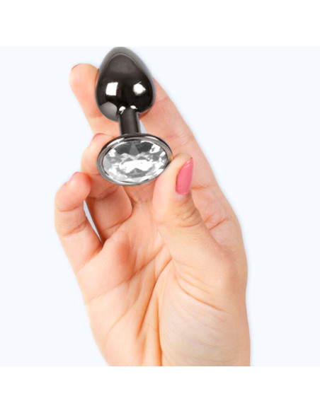 SECRETPLAY GUNMETAL BUTT PLUG TALLA S 7 CM SECRETPLAY GUNMETAL BUTT PLUG TALLA S 7 CM