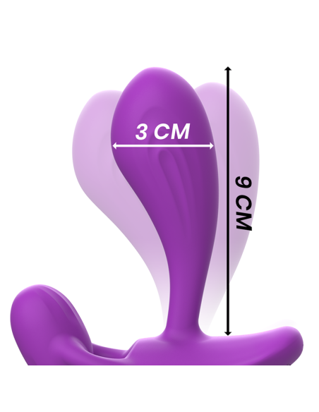 INTENSE SHELLY DUO ANAL PERINEO VAGINAL CLITORIS REMOTO MORADO INTENSE SHELLY DUO ANAL PERINEO VAGINAL CLITORIS REMOTO MORADO