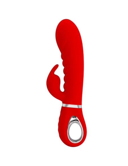 PRETTY LOVE PRESCOTT VIBRADOR PUNTO G MULTIFUNCION ROJO