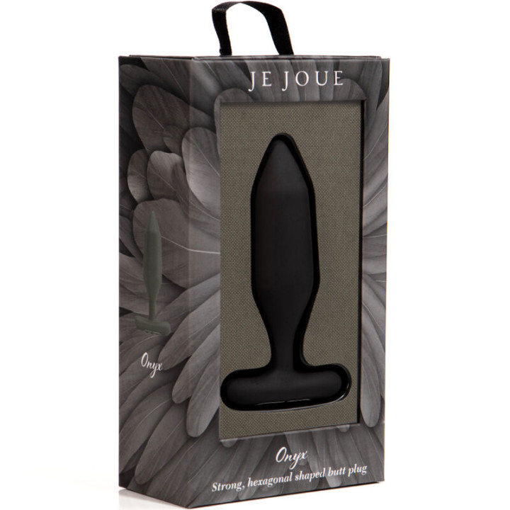 JE JOUE ONYX PLUG ANAL VIBRADOR NEGRO