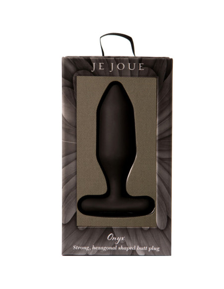 JE JOUE ONYX PLUG ANAL VIBRADOR NEGRO JE JOUE ONYX PLUG ANAL VIBRADOR NEGRO