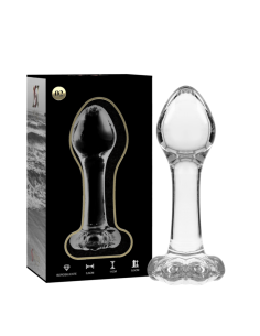 NEBULA SERIES BY IBIZA MODELO 2 PLUG CRISTAL TRANSPARENTE 11 CM O 35 CM