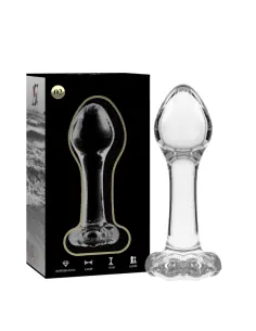 NEBULA SERIES BY IBIZA MODELO 2 PLUG CRISTAL TRANSPARENTE 11 CM O 35 CM