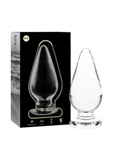 NEBULA SERIES BY IBIZA MODELO 4 PLUG CRISTAL TRANSPARENTE 11 CM O 5 CM