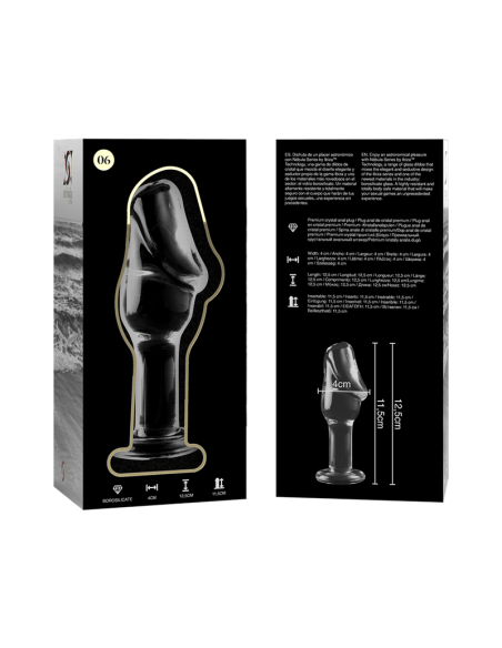 NEBULA SERIES BY IBIZA MODELO 6 PLUG CRISTAL TRANSPARENTE 125 CM O 4 CM NEBULA SERIES BY IBIZA MODELO 6 PLUG CRISTAL TRANSPARENTE 125 CM O 4 CM