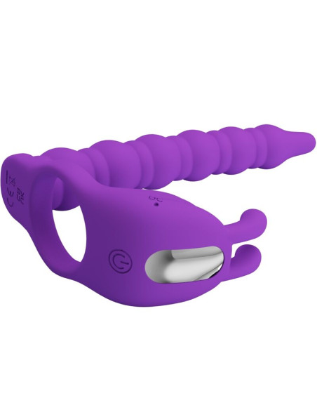 PRETTY LOVE BLACKNEY ANILLO PENE CON PLUG VIBRADOR LILA PRETTY LOVE BLACKNEY ANILLO PENE CON PLUG VIBRADOR LILA