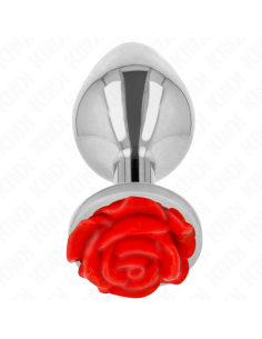 KINK PLUG ANAL ROSA ROJA TALLA L