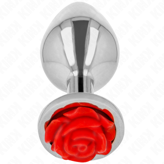 KINK PLUG ANAL ROSA ROJA TALLA S