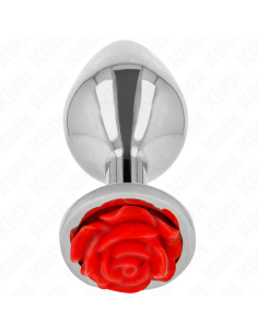 KINK PLUG ANAL ROSA ROJA TALLA S