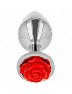 KINK PLUG ANAL ROSA ROJA TALLA S