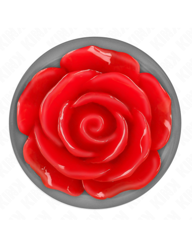 KINK PLUG ANAL ROSA ROJA TALLA S