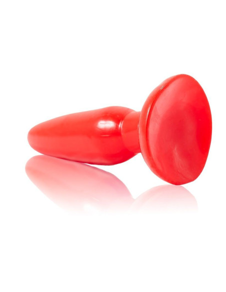 BAILE PLUG ANAL PEQUENO ROJO 15 CM BAILE PLUG ANAL PEQUENO ROJO 15 CM