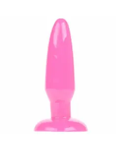 BAILE PLUG ANAL PEQUENO ROSA 15 CM